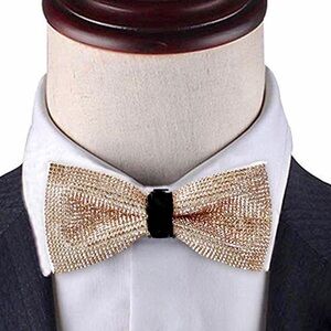 Society of Threads Rhinestone Bow tie